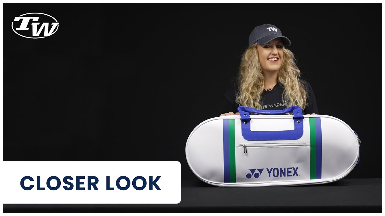 Take a closer look at the Yonex 75th Elite Tournament Tennis Bag