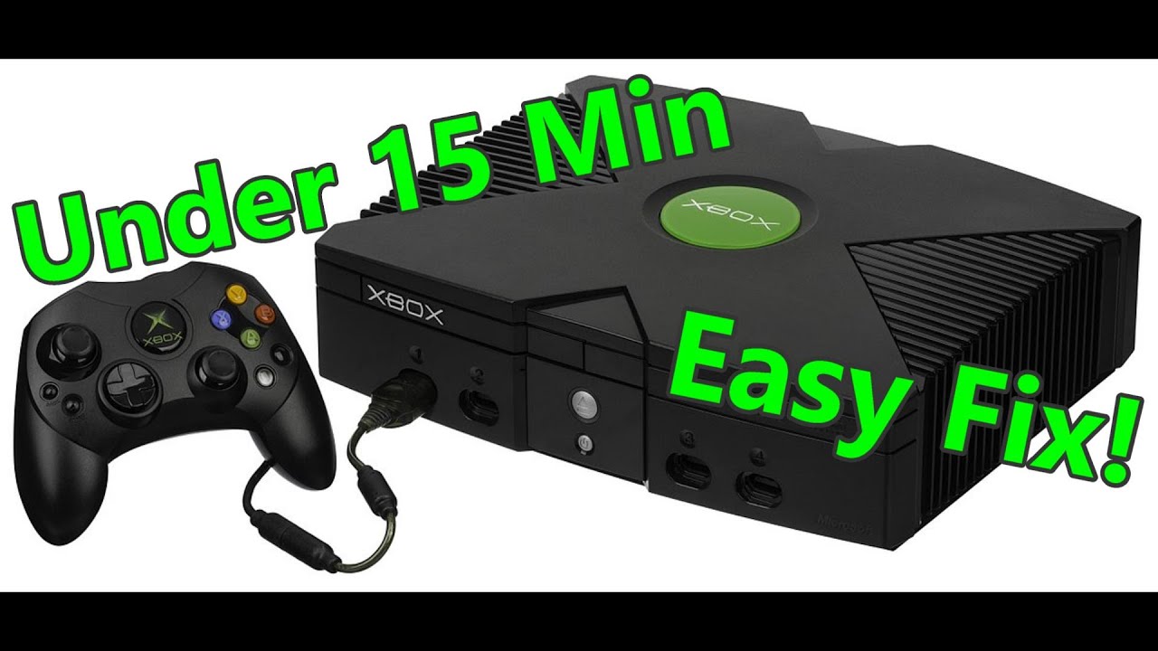 Stuck disc tray? How to fix an original Xbox with a stuck disc tray in under 15 minutes!