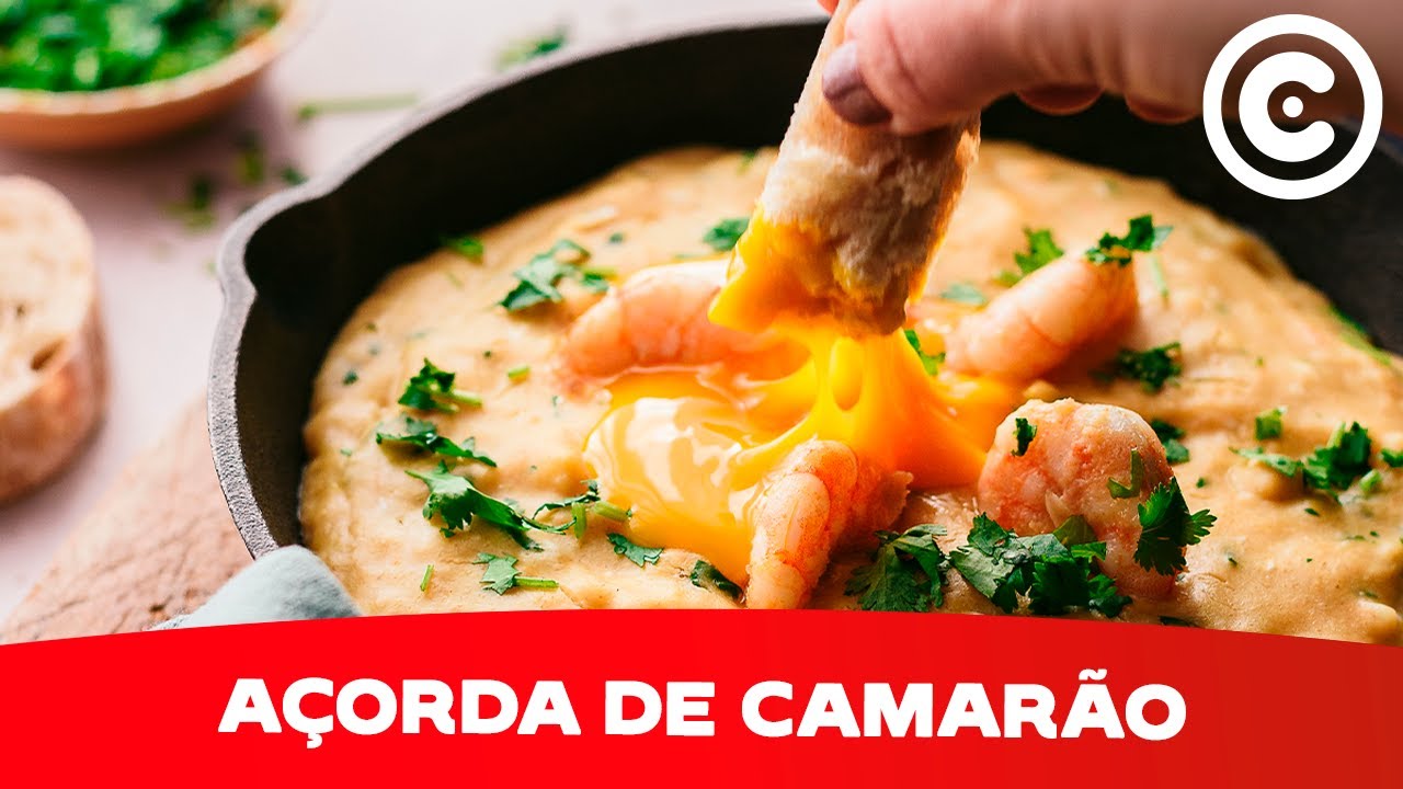 Açorda de Camarão: Surpreenda-se com esta receita fácil e saborosa