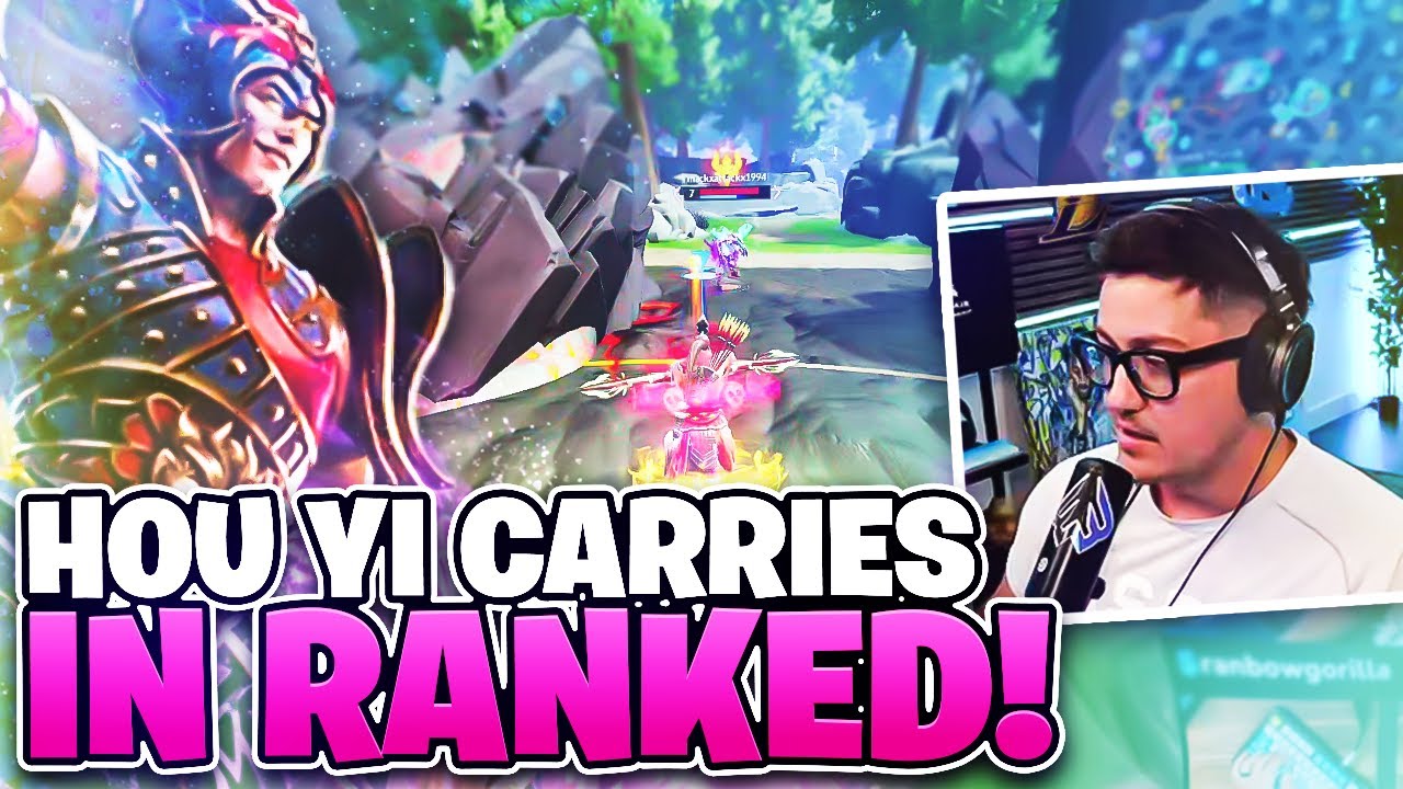HOU YI WILL HARD CARRY YOUR RANKED GAMES!