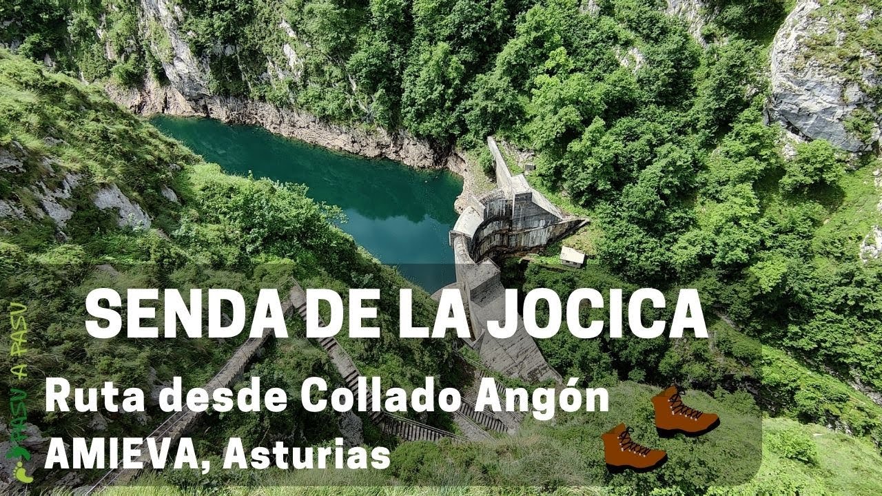 Ruta por la SENDA de LA JOCICA desde el COLLADO DE ANGÓN 👣⛰️👣, AMIEVA