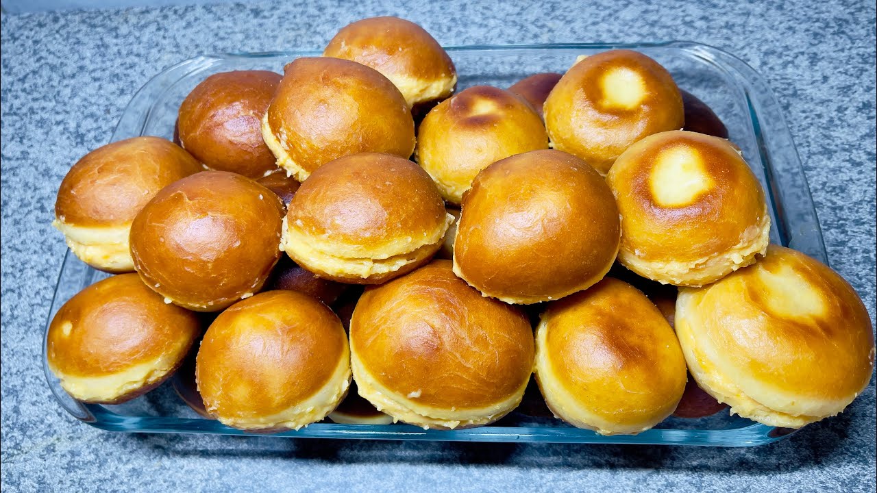 Bolas de Berlim fácil e prático 