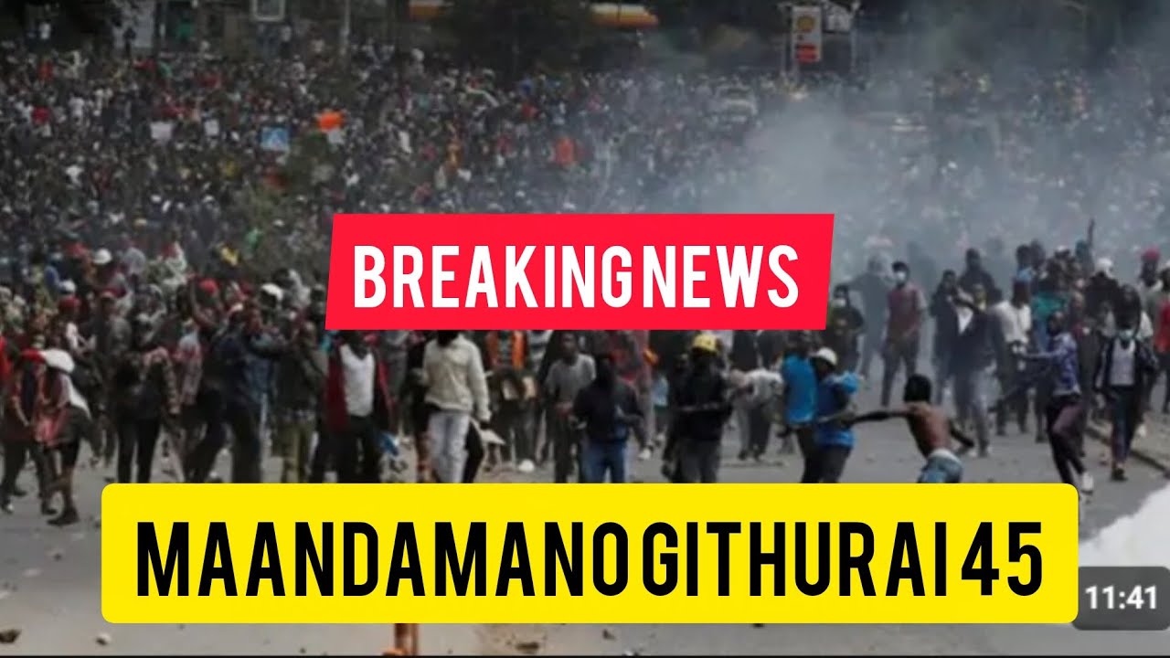 ANGRY GITHURAI RESIDENTs STORMs STREETs OVER MARKET DEMOLITION,CHANTING WANTAM, RUTO UNDER FIRE!!