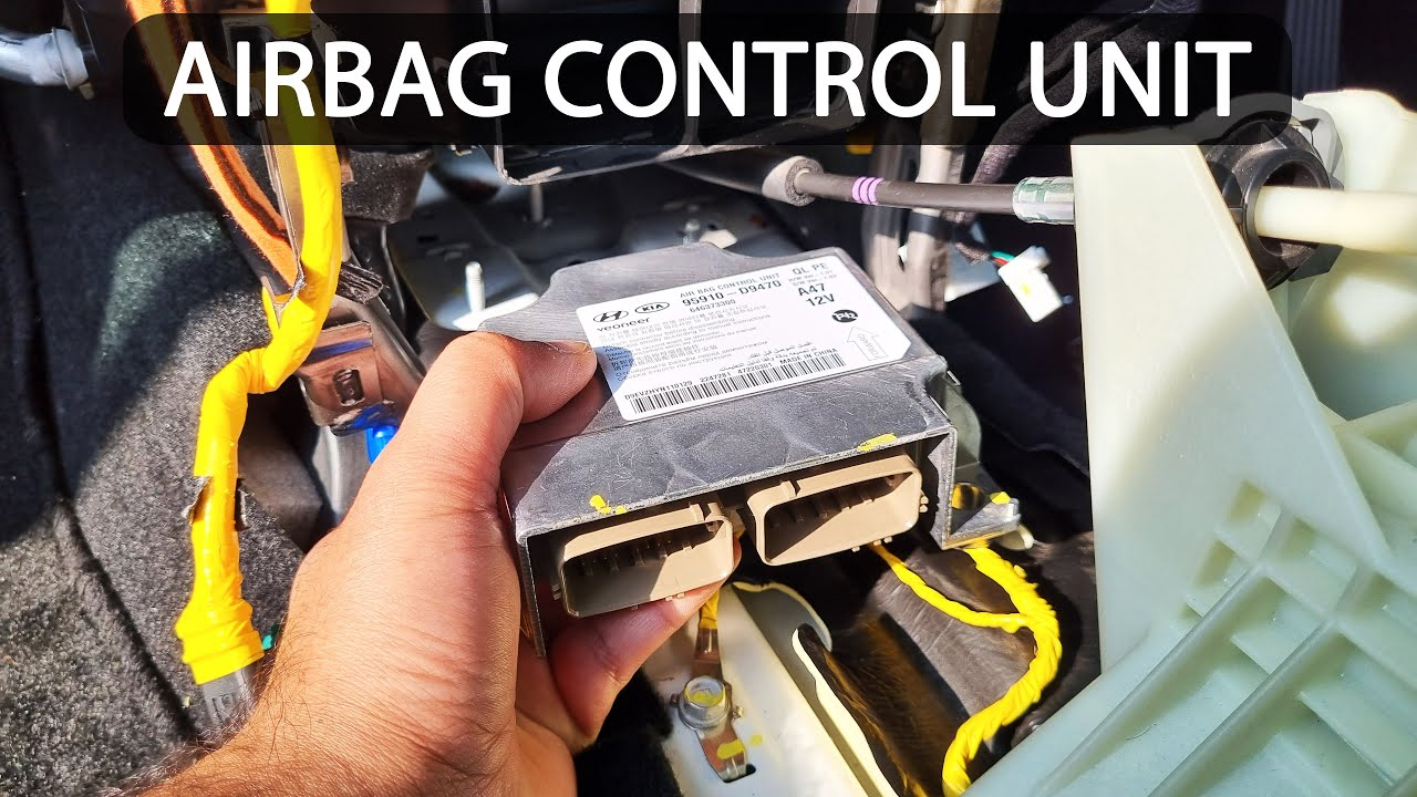 How to Replace SRS Airbag Control Unit in Kia Sportage