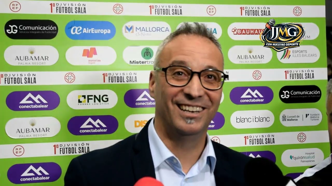 Declaraciones de Antonio Vadillo y Carlos Barrón entrenador y jugador del Illes Balears Palma Futsal