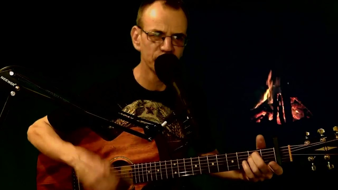 7б.  Моя любовь. Cover. Фрагмент стрима.#music #guitar #музыка