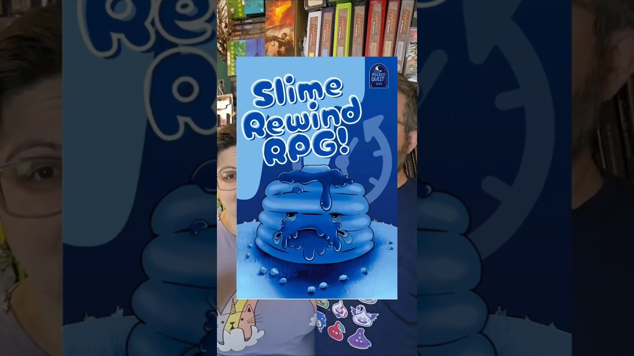 Slime Rewind RPG! Pocket Quest TTRPG on DriveThruRPG #jrpg #rpgaday #slime #rpg #indierpg #slimes