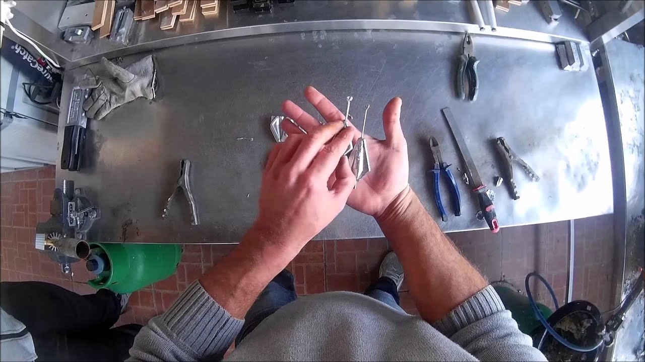 Combination of our moulds and the grip Gemini sinker system. Part 1
