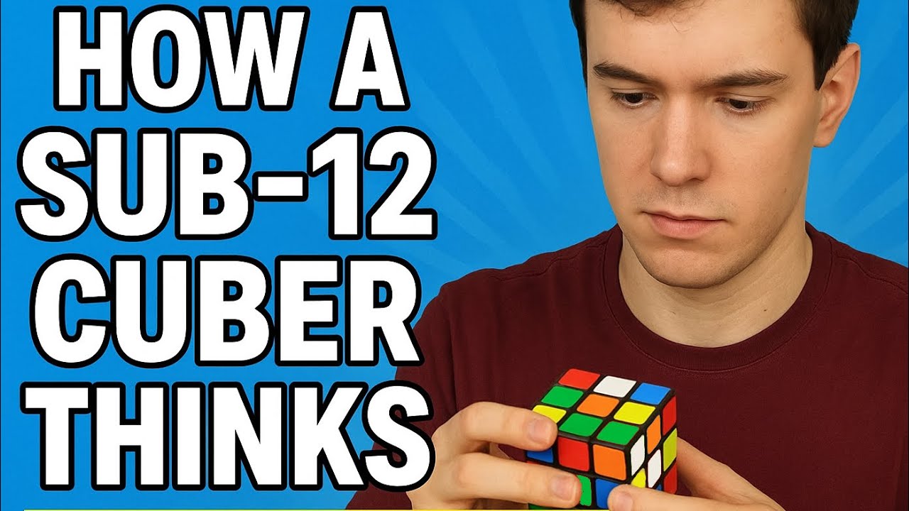 How a Sub-12 Cuber Thinks (Slow Solve Walkthrough)