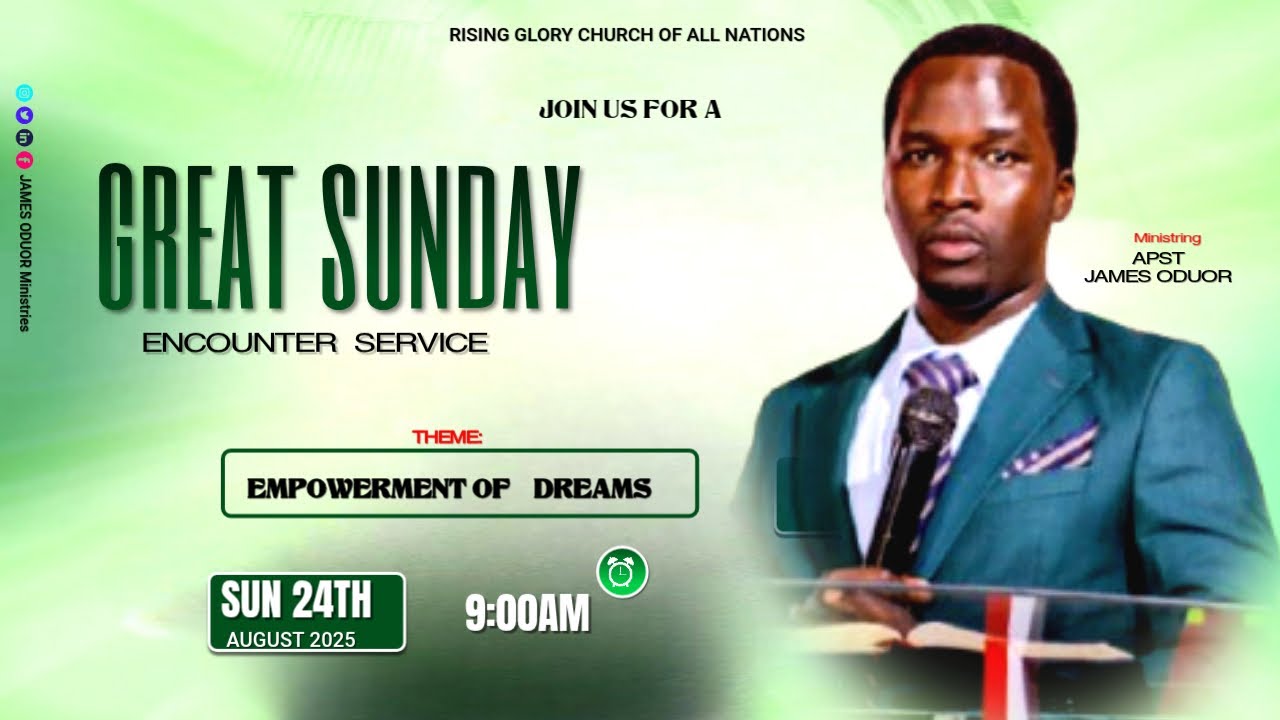 GREAT SUNDAY SERVICE|| UNDERSTANDING DREAMS ||18-01-2026