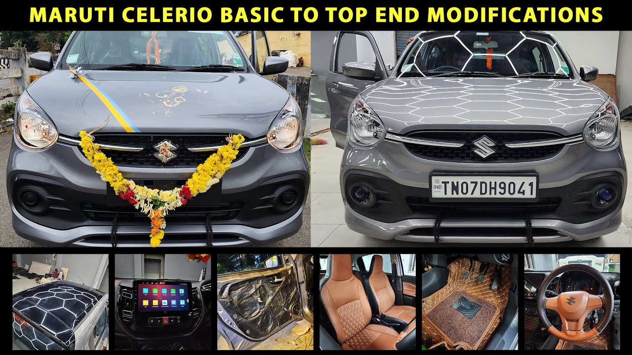 Maruti Celerio Basic to Top End Modification | Best Car Accessories Chennai | Car Sense Chennai