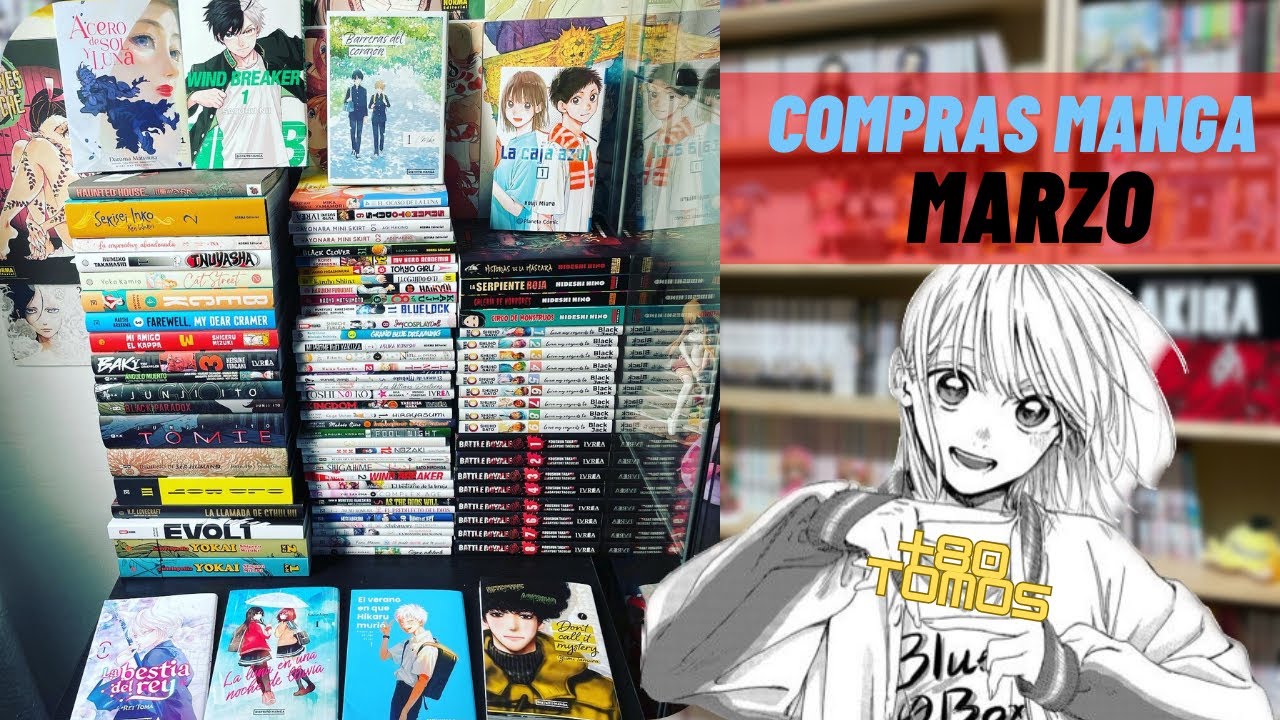 Compras manga de Marzo 2023 ¡+80 tomos📚!