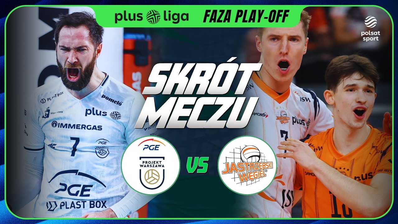 SKR&Oacute;T: PGE PROJEKT WARSZAWA - JSW JASTRZĘBSKI WĘGIEL | PLUSLIGA