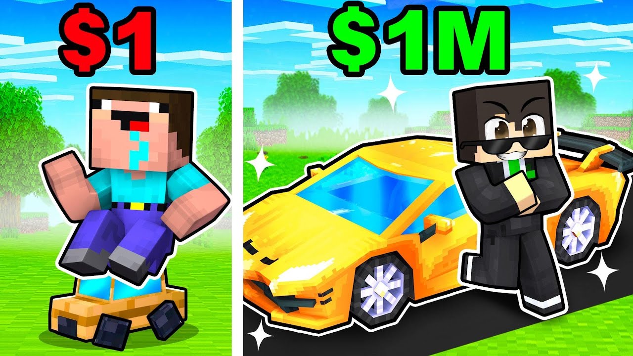 Masina de $1 vs Masina de $1M!