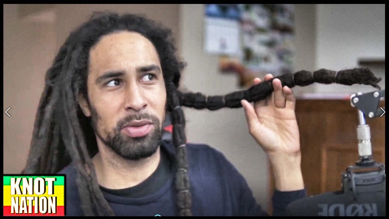 Freeform Dreadlock Congo Update with rubberbands