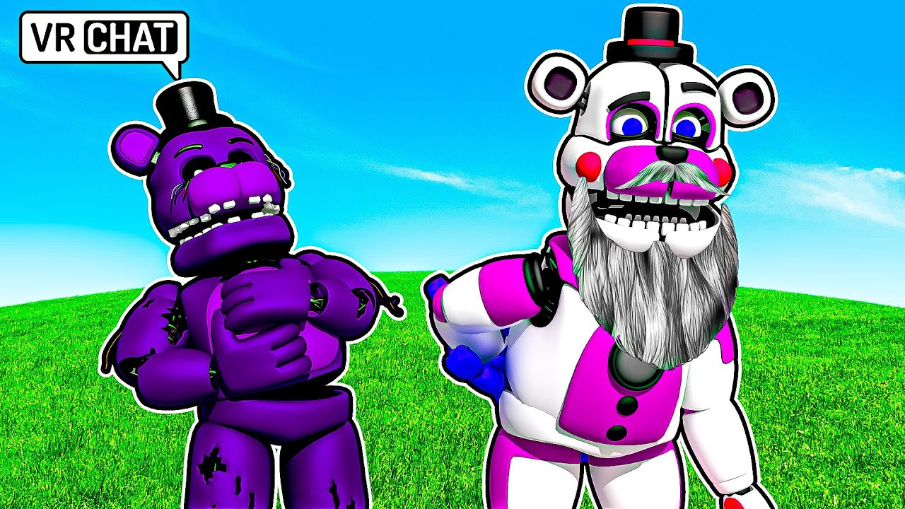 Shadow Freddy TURNS Funtime Freddy OLD in VRCHAT