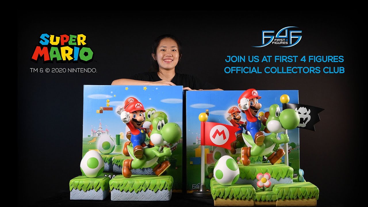 Unboxing the Super Mario&trade; &ndash; Mario and Yoshi Statue