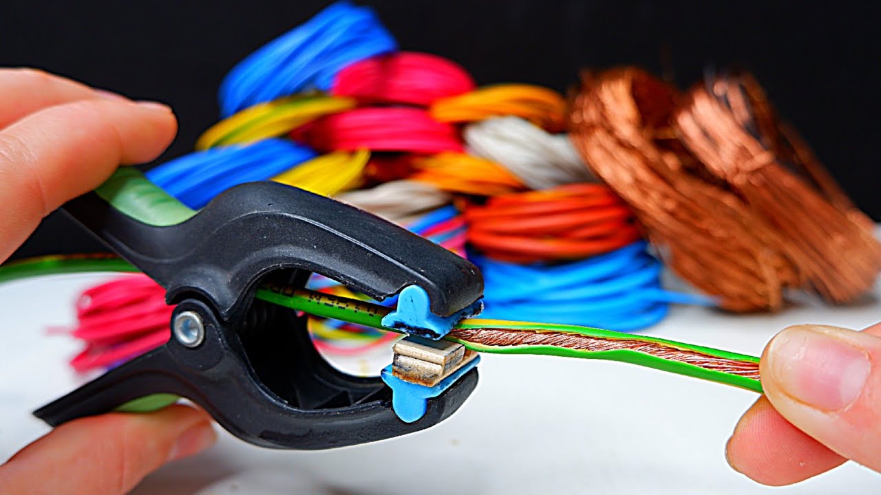 How to STRIP Copper WIRE | Top 3 DIY Stripping Devices | INCREDIBILE