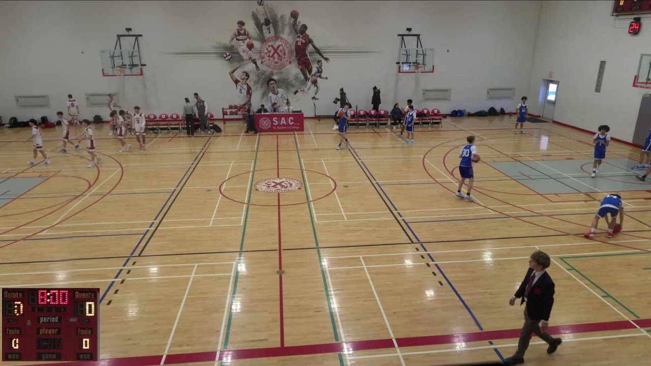 St. Andrew's College vs Royal St. George's College - U14 Basketball