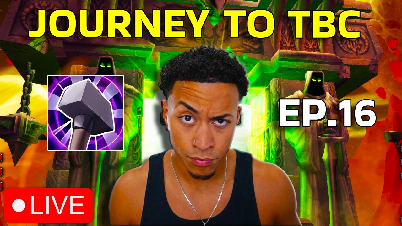 SO CLOSE! | Leveling a Fresh PALADIN in TBC Classic | Anniversary Servers Pt.16
