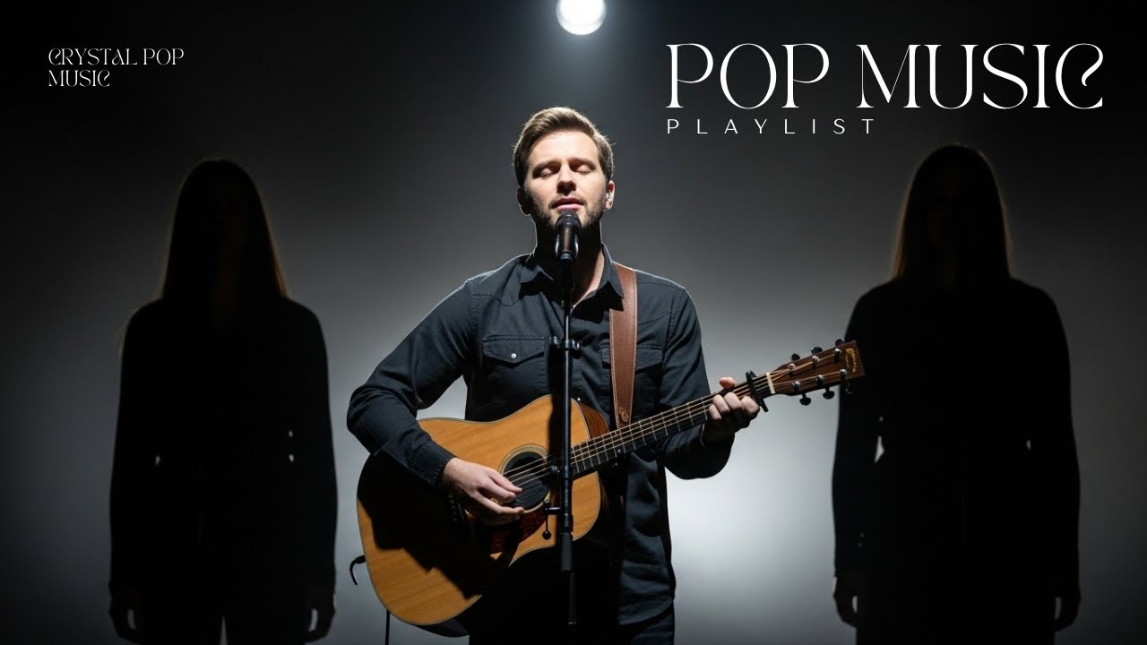 Modern Pop Glow: Clean Guitar & Singing on Stage