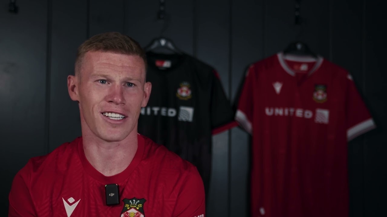 INTERVIEW | James McClean's first Wrexham AFC interview