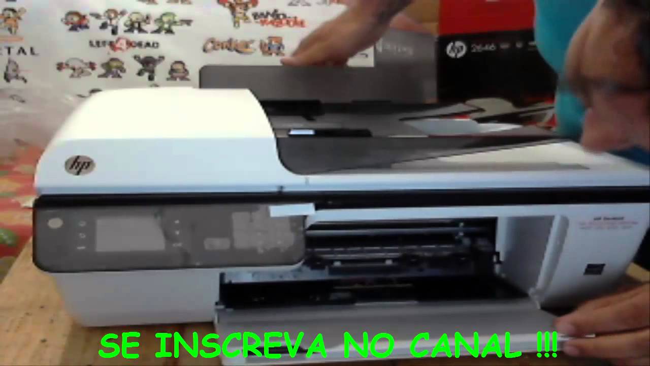 Unboxing Multifuncional HP 2646