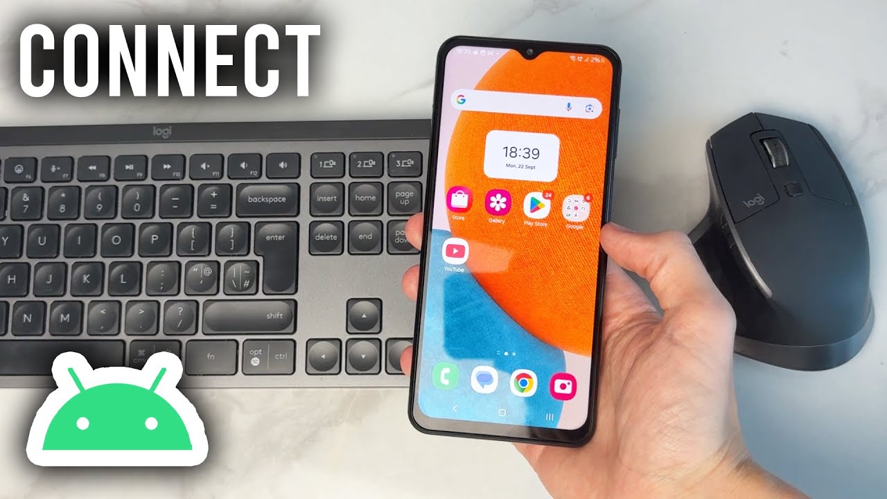 How To Connect Wireless Keyboard Mouse To Android Phone - Step By Step