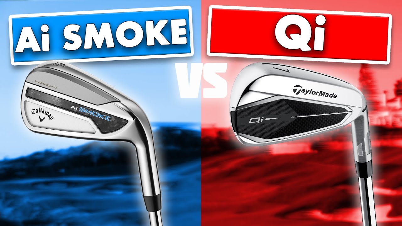 Сравнение TaylorMade Qi и Callaway Paradym Ai Smoke Iron | Очевидная разница