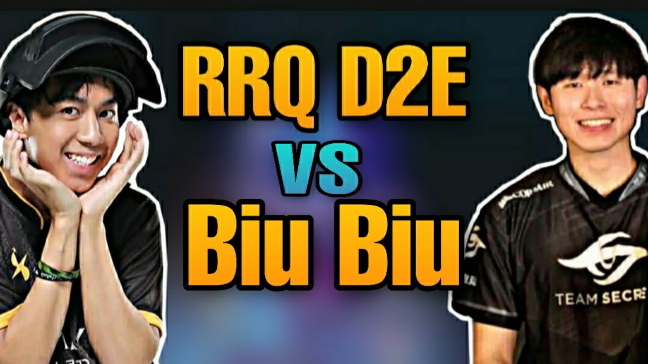 RRQ D2E vs Biubiu | Who is the best PUBG Mobile player?  PMCO