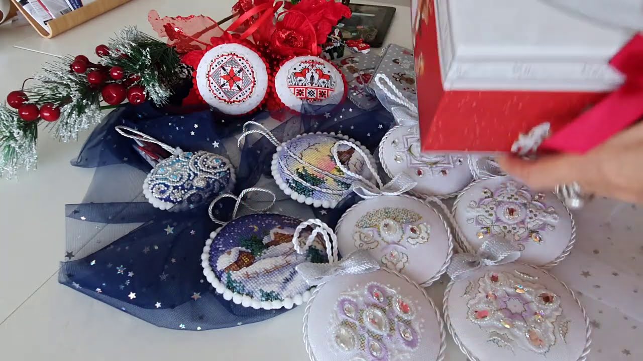 №87 Коллекция новогодних рукодельных игрушек! Пополнение 2020 года!