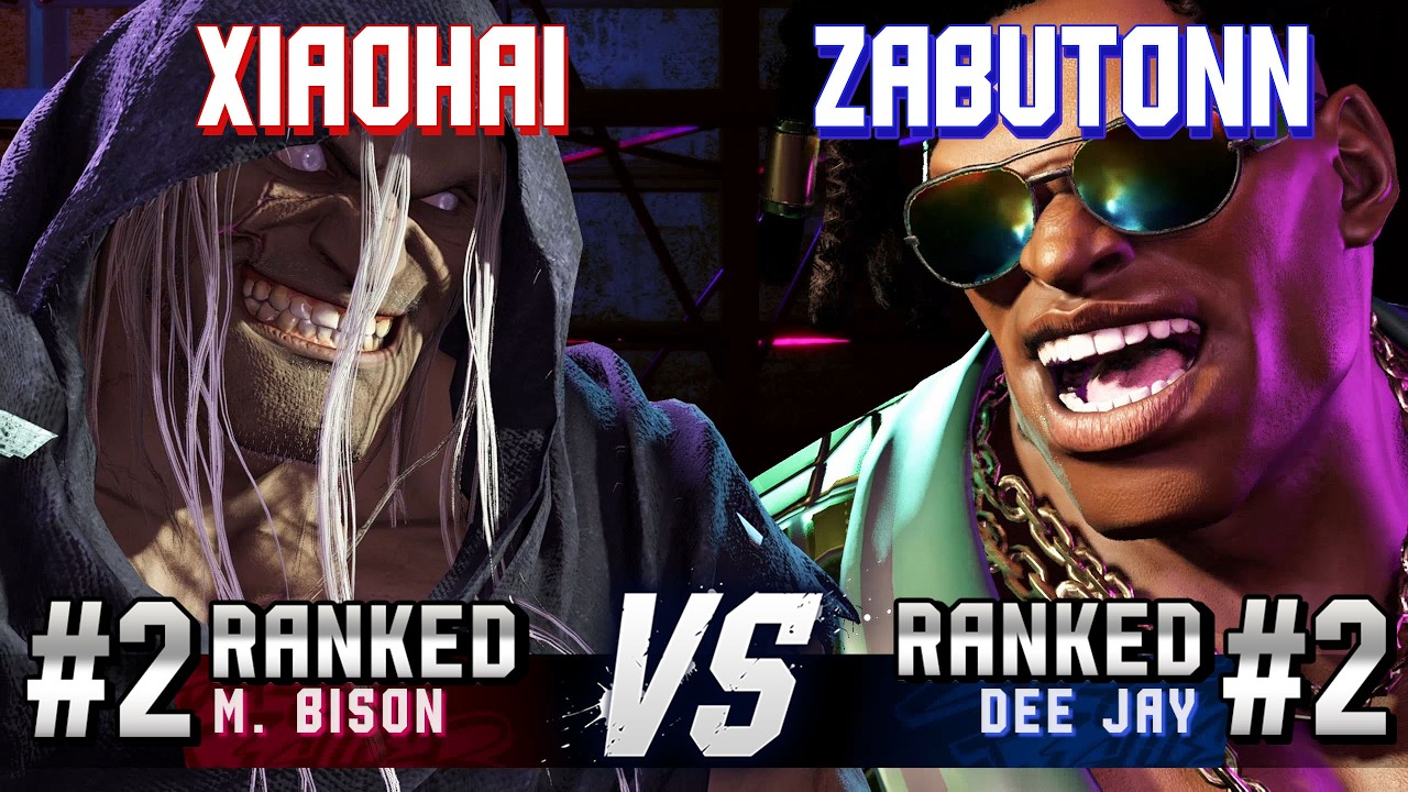 SF6 ▰ XIAOHAI (#2 Ranked M.Bison) vs ZABUTONN (#2 Ranked Dee Jay) ▰ High Level Gameplay