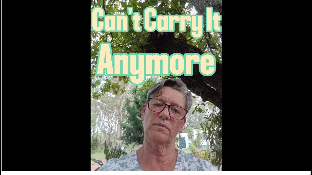 When I realised I Couldn't Carry It - A Quiet Life Awakening.