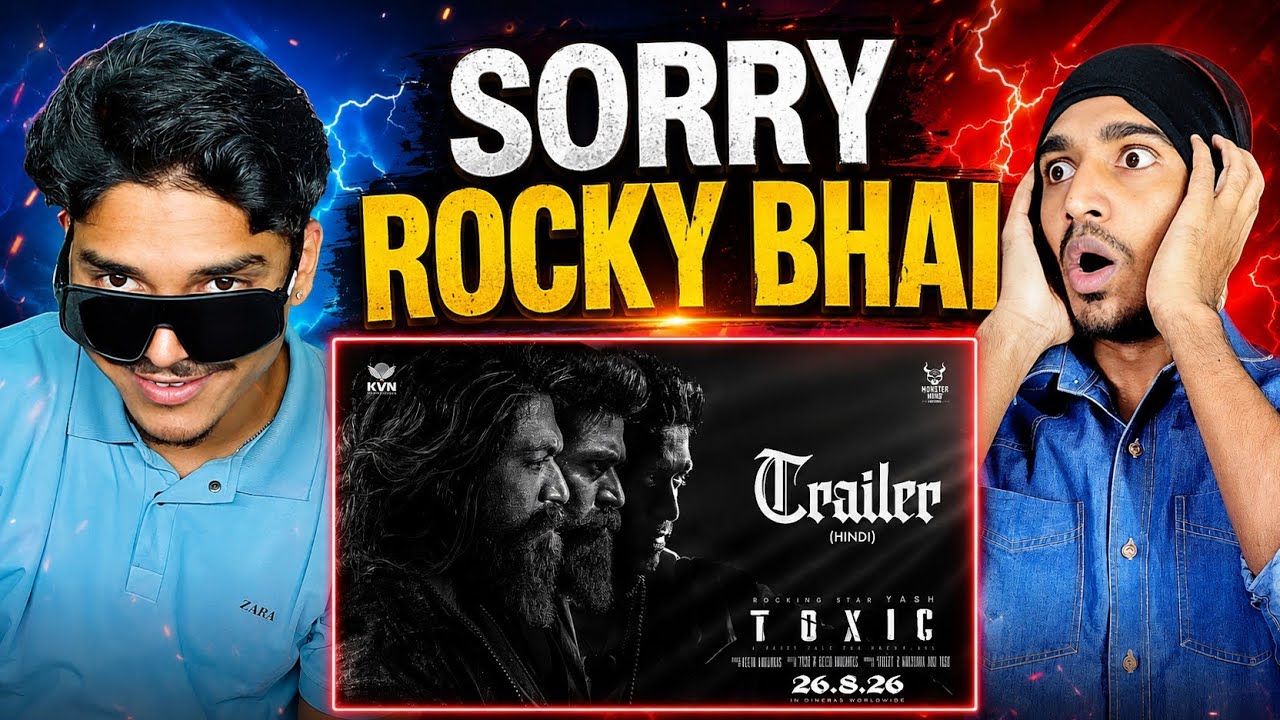Toxic Trailer REACTION | Rocking Star Yash | Geetu Mohandas |
