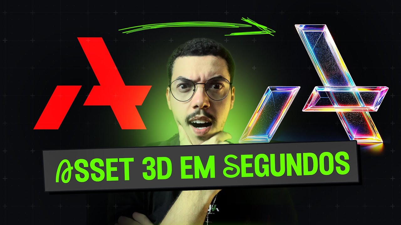 Crie ASSETS 3D em MINUTOS pelo ADOBE FIREFLY