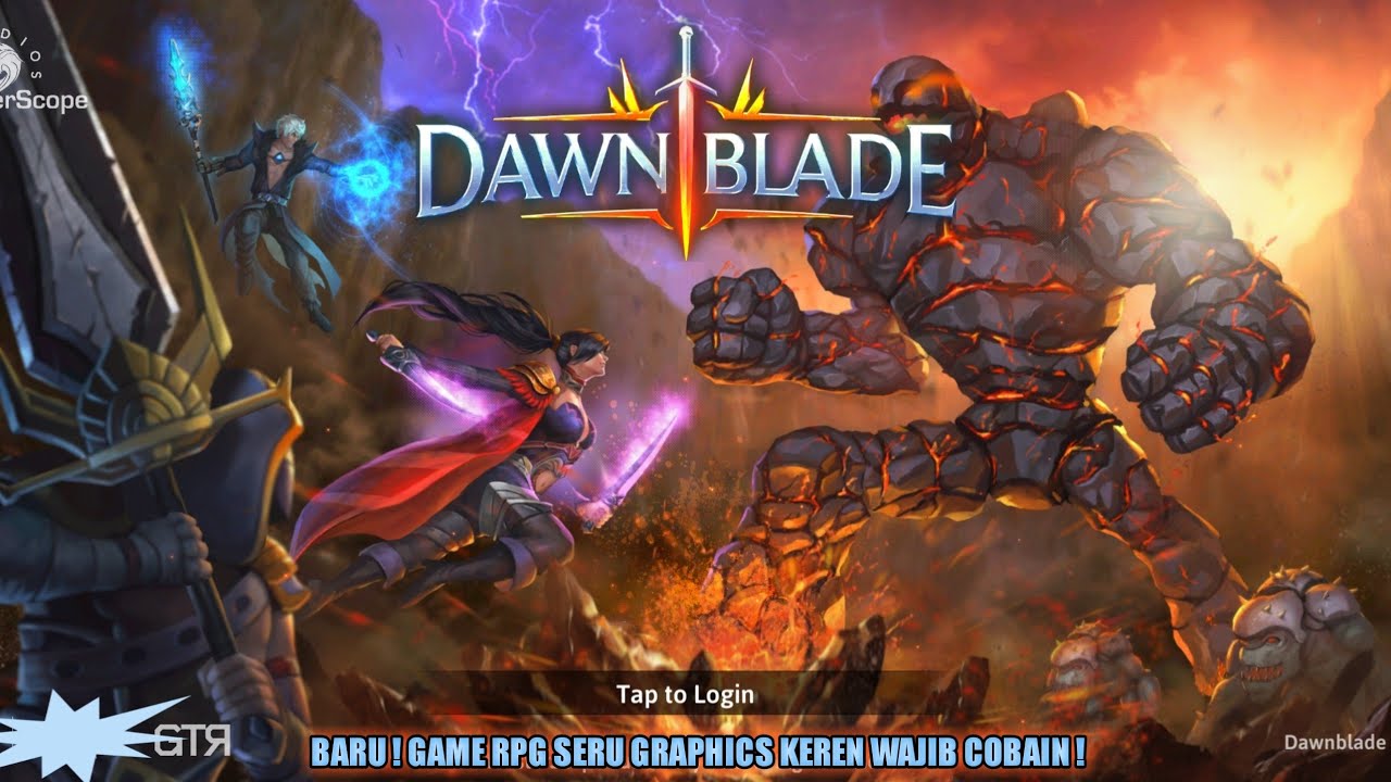 Baru ! Game RPG Keren Nih Wajib Cobain - Dawnblade Android