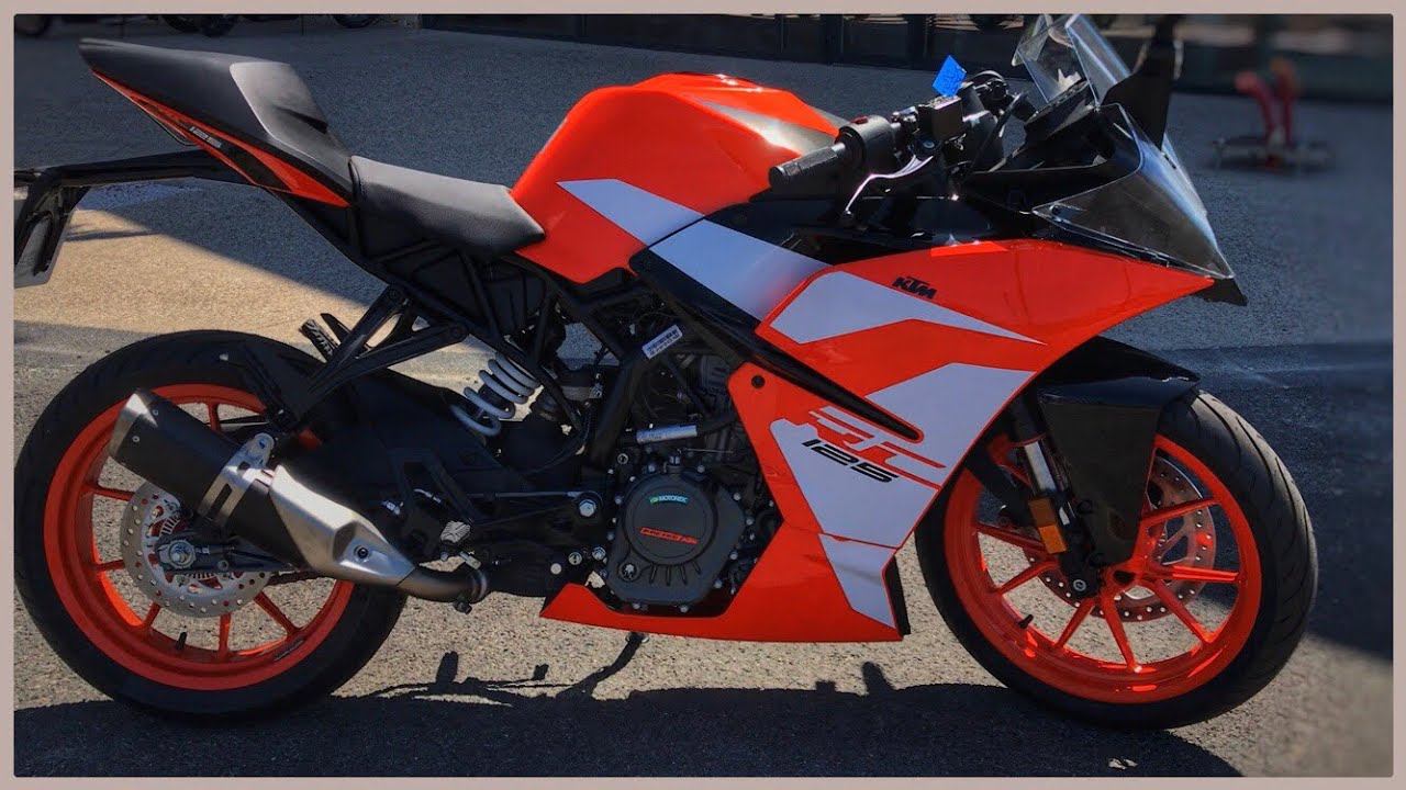 TEST KTM RC 125CC 2019 !🥵