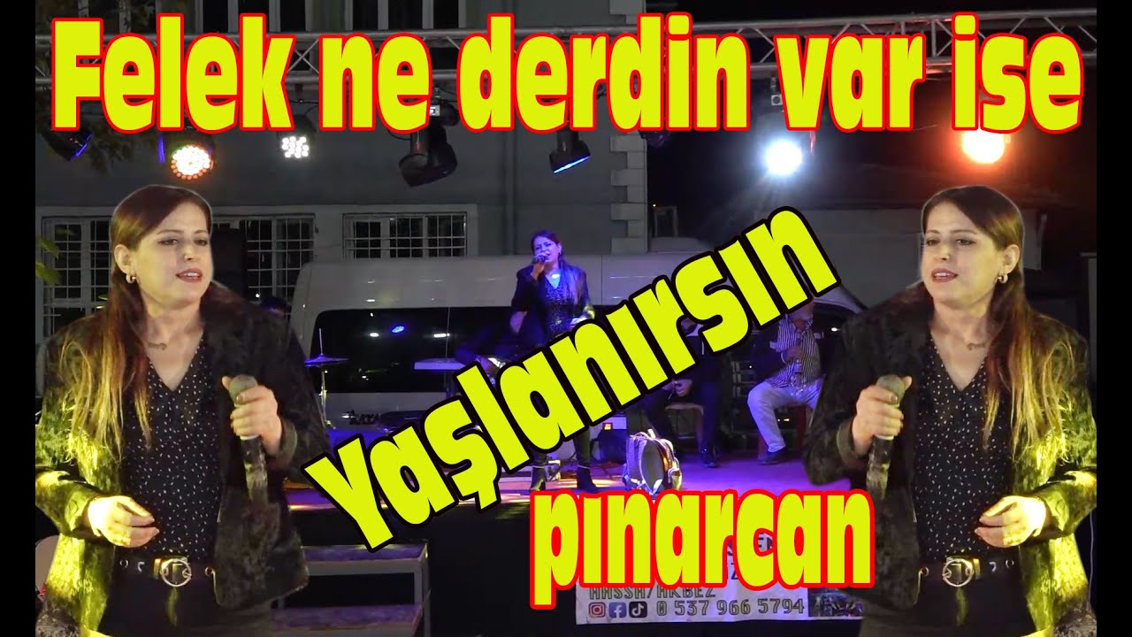 PINARCAN DAN YİNE SÜPER BİR SES İLE HALAY