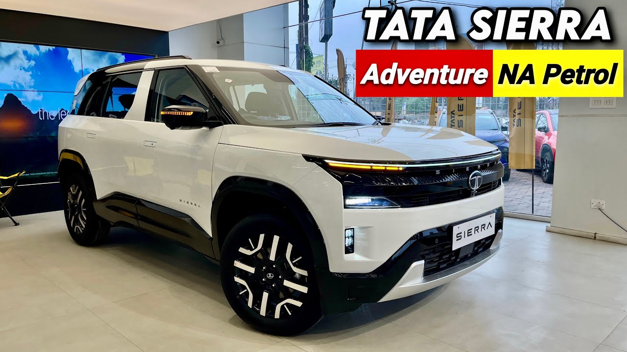 Tata Sierra Adventure Petrol @15.29 Lakh | Everything You Need to Know