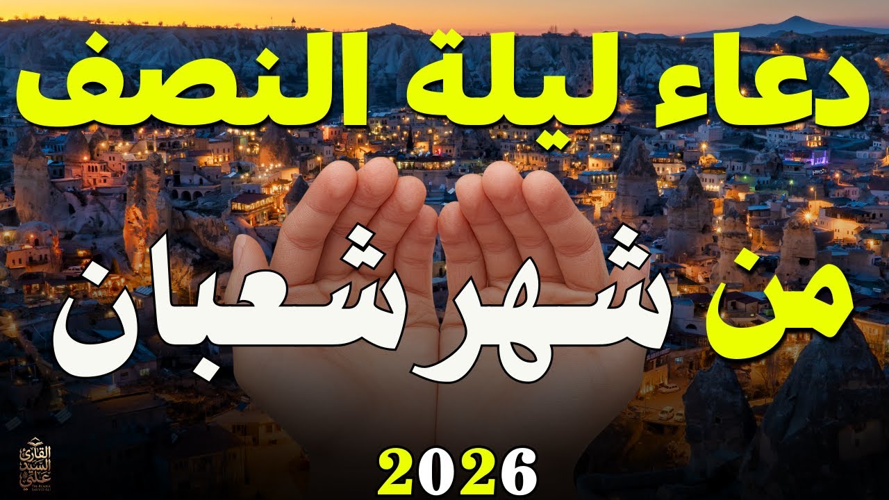 دعاء ليلة النصف من شهر شعبان 2026 🌙ساعة اجابه دعاء يفتح لك ابواب الخير والرزق 🤲🏻♥️ Dua for Sha'ban