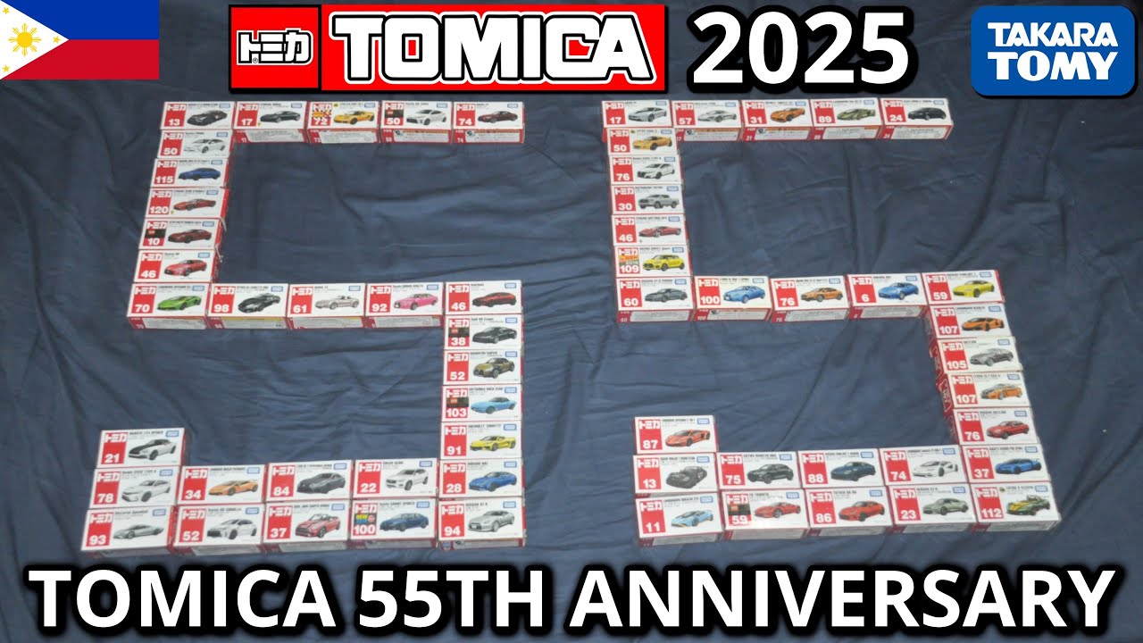 TOMICA 55TH ANNIVERSARY 2025 | START A NEW FRESH. A NEW LOGO WILL BE LEAKED. | PHILIPPINES | CARS