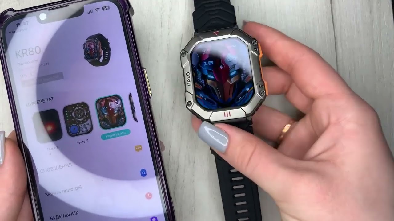 Відеоогляд годинника Smart Racer K+ Black з компасом   Налаштування годинника   Ler com ua