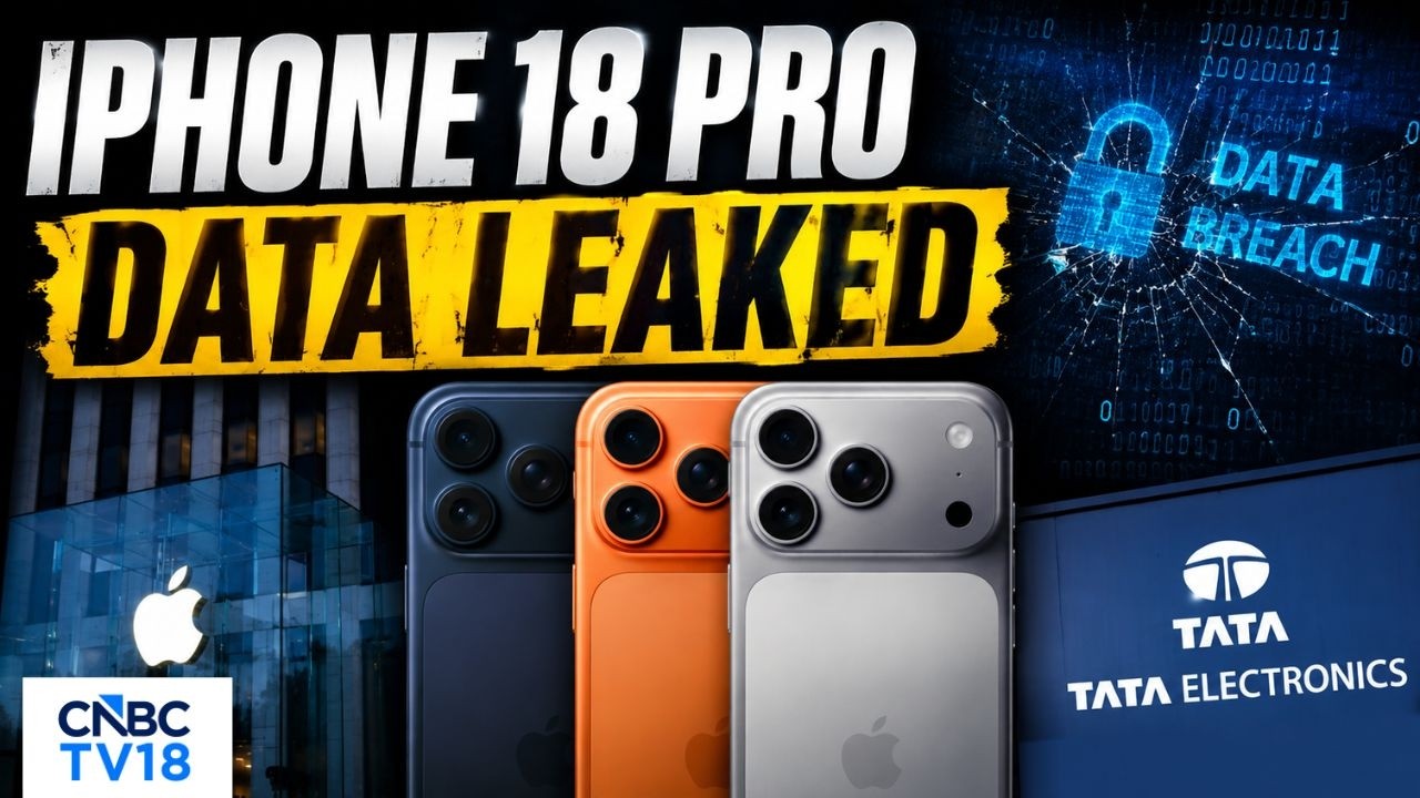 Утечка данных в Tata Electronics раскрыла детали iPhone 18 Pro, сообщает Reuters | CNBC TV18