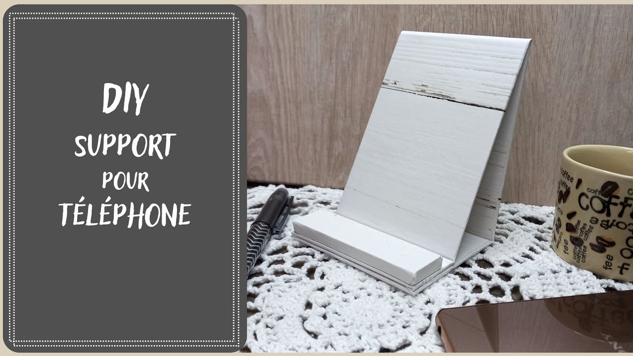 DIY support téléphone