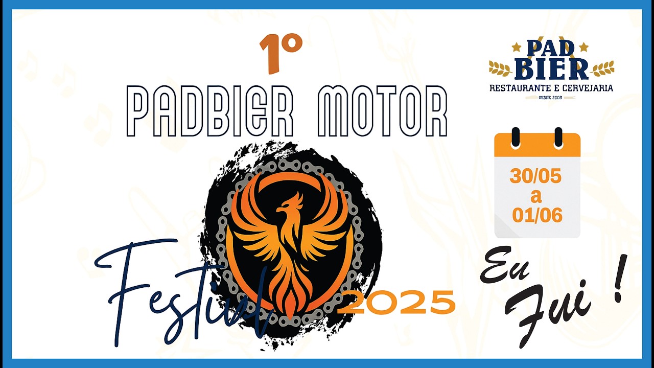 Será o novo Capital Moto Week? Pad Bier Motor Festival 2025 — O evento que uniu TODAS as tribos!