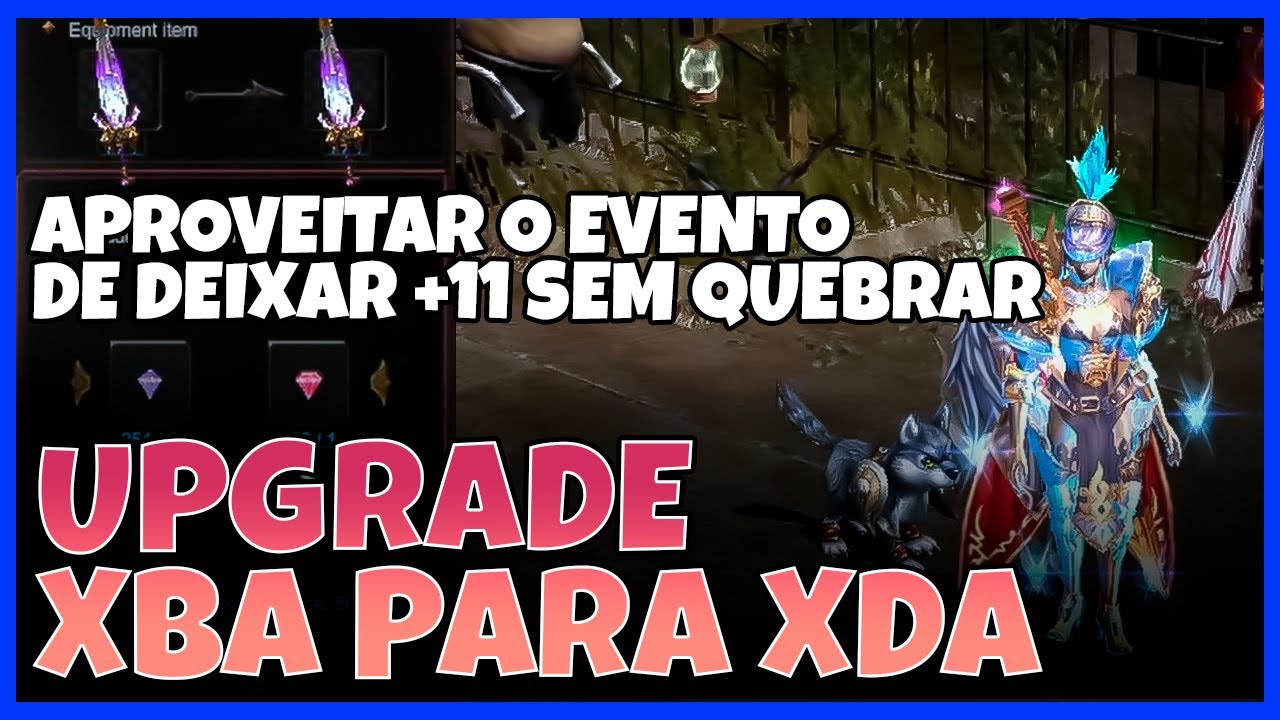 [Mu Global] Upando a Lança Bloodangel para Darkangel - da certo upar item sem luck?
