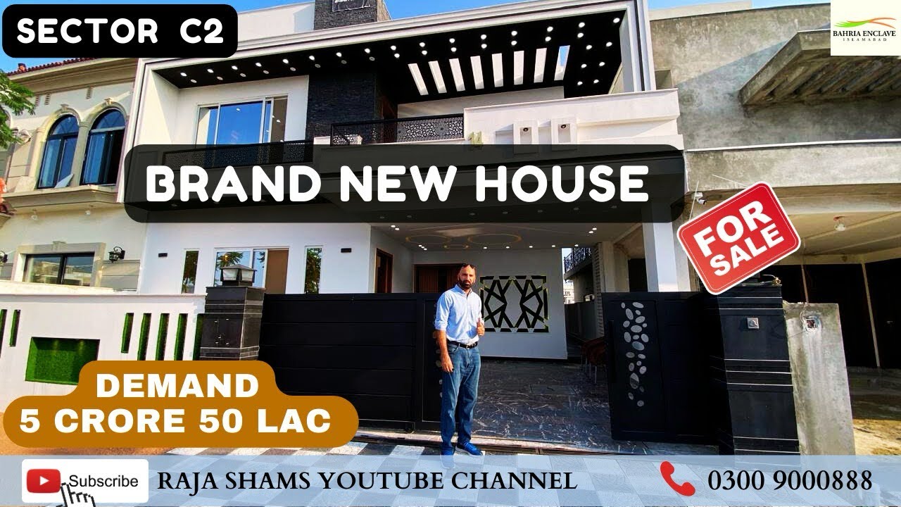 House For Sale In Bahria Enclave Islamabad || Sector C2 || Walking Distance Park ||