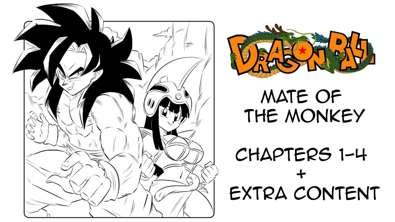 🍌Mate Of The Monkey🍌 Part 1-4 | Dragon Ball Comic Dub