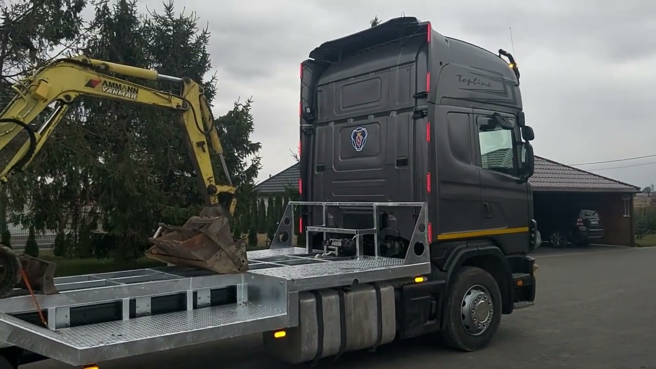 scania laweta pomoc drogowa