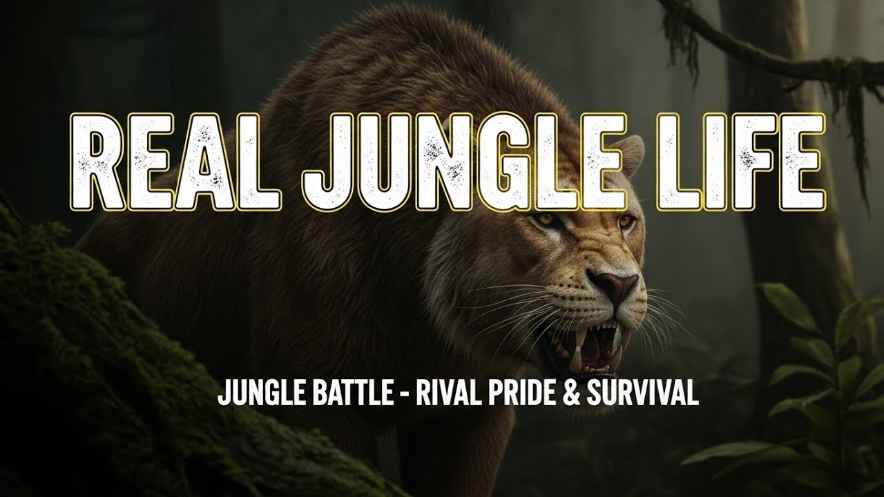 “Real Jungle Life | Jungle Story Full Hd– Lion Rivalry & Territory Fight”